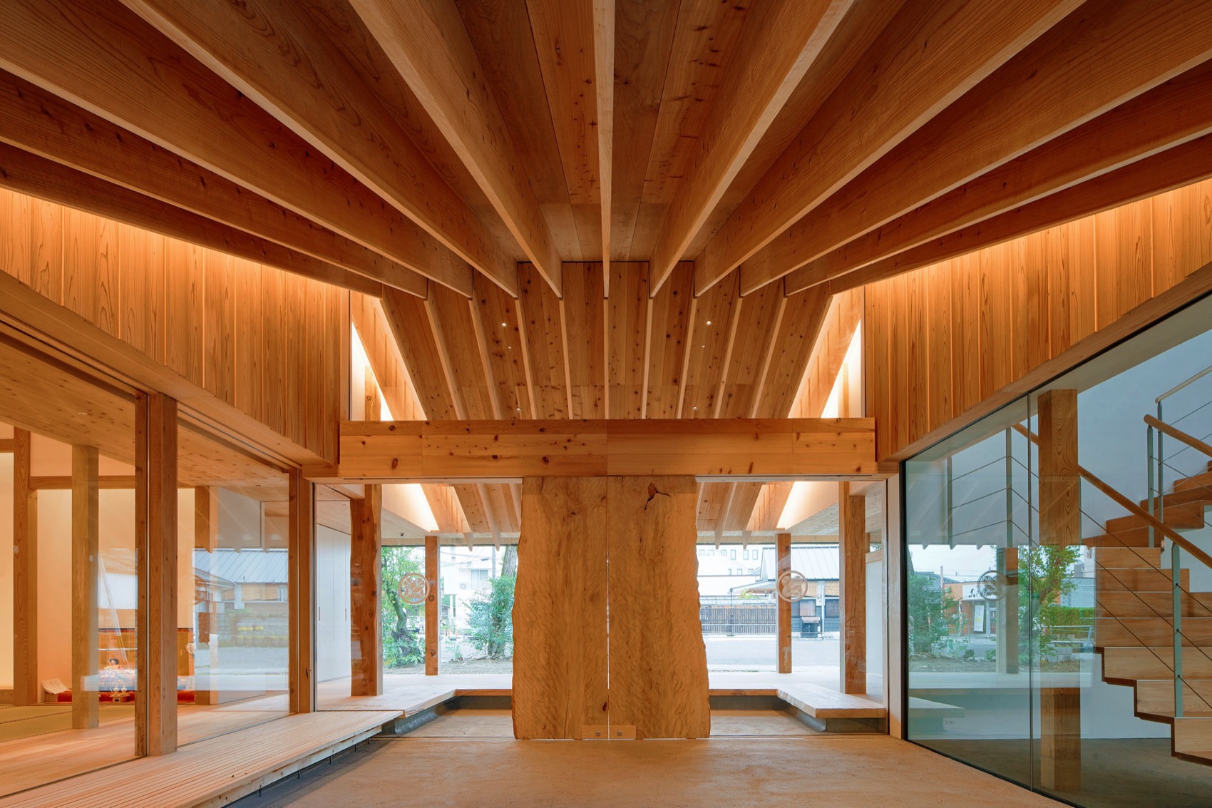 青井の杜国宝纪念馆丨日本丨隈研吾建筑都市设计事务所-20