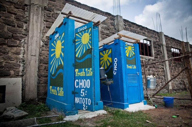 Fresh Life Choo可持续卫生设施项目丨肯尼亚内罗毕丨Sanergy-28