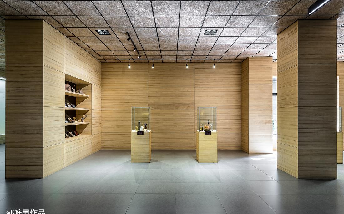 贾平凹文化艺术馆 | 竹工凡木设计研究室的现代艺术空间-9