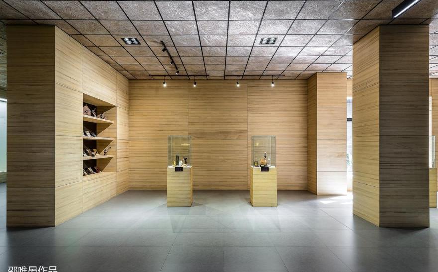 贾平凹文化艺术馆 | 竹工凡木设计研究室的现代艺术空间-9