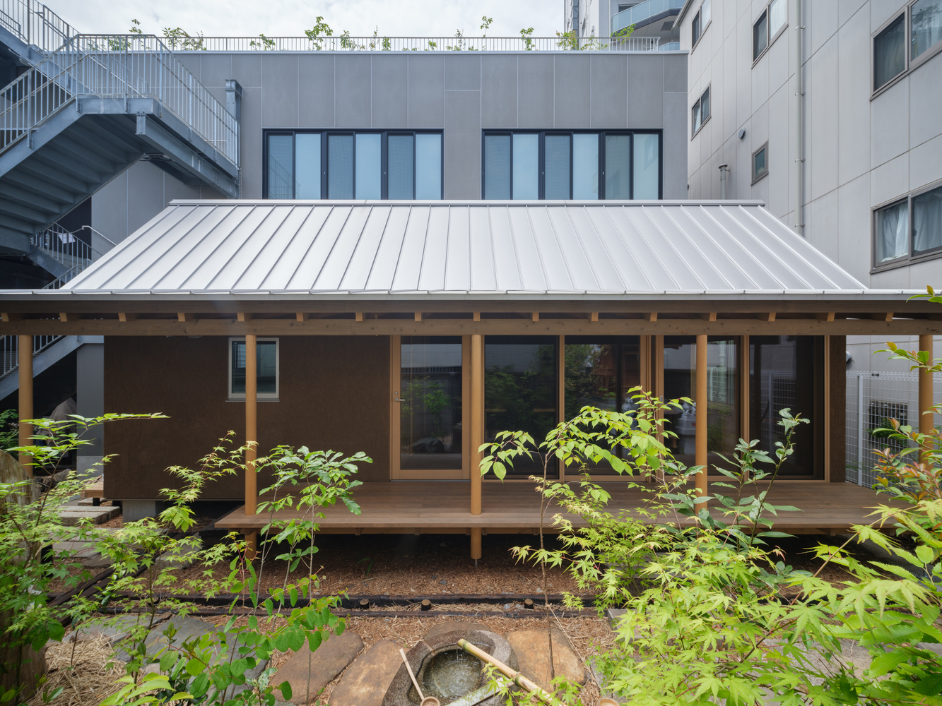 日本 Keystone 森林商业建筑丨日本东京丨Nori 建筑事务所+高田景观设计公司-8