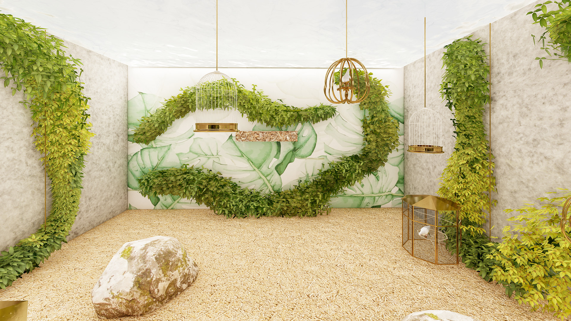 Verdant Oasis 鸟屋设计-16