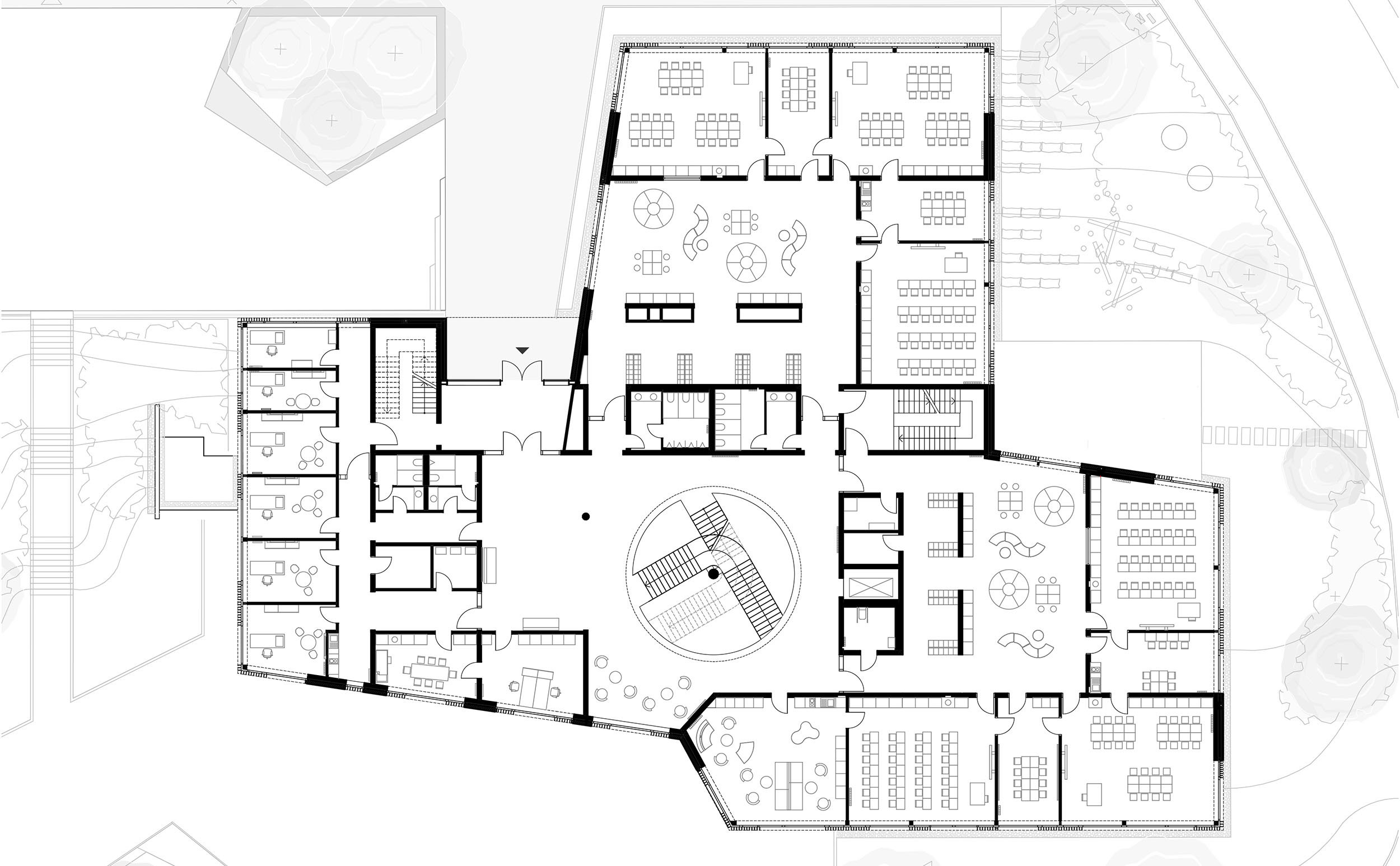 布隆贝格校园一期建设项目小学部分丨德国丨Spiecker Sautter Lauer Architekten-43