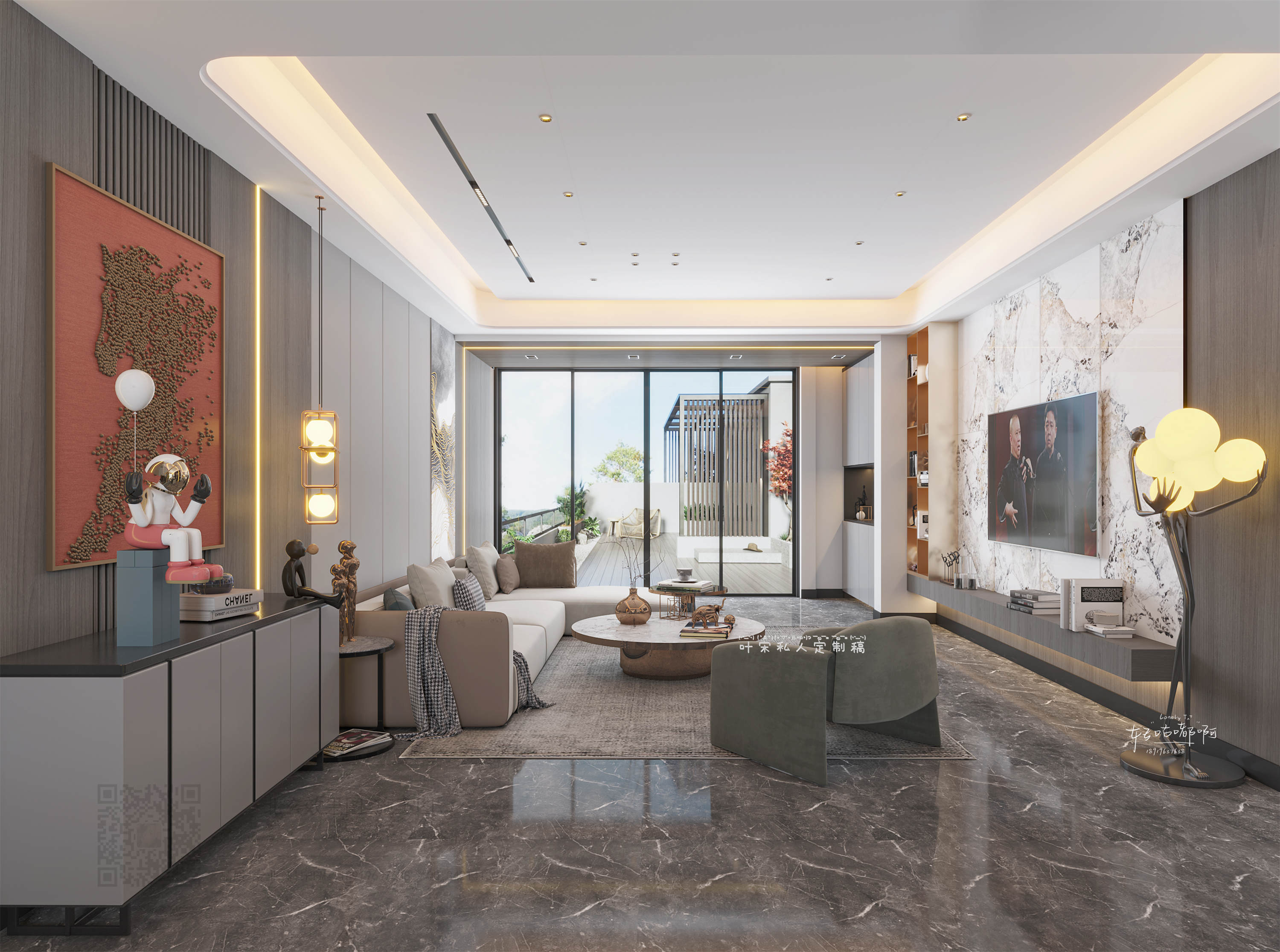 现代平层设计 · 自由生长的生命力-17