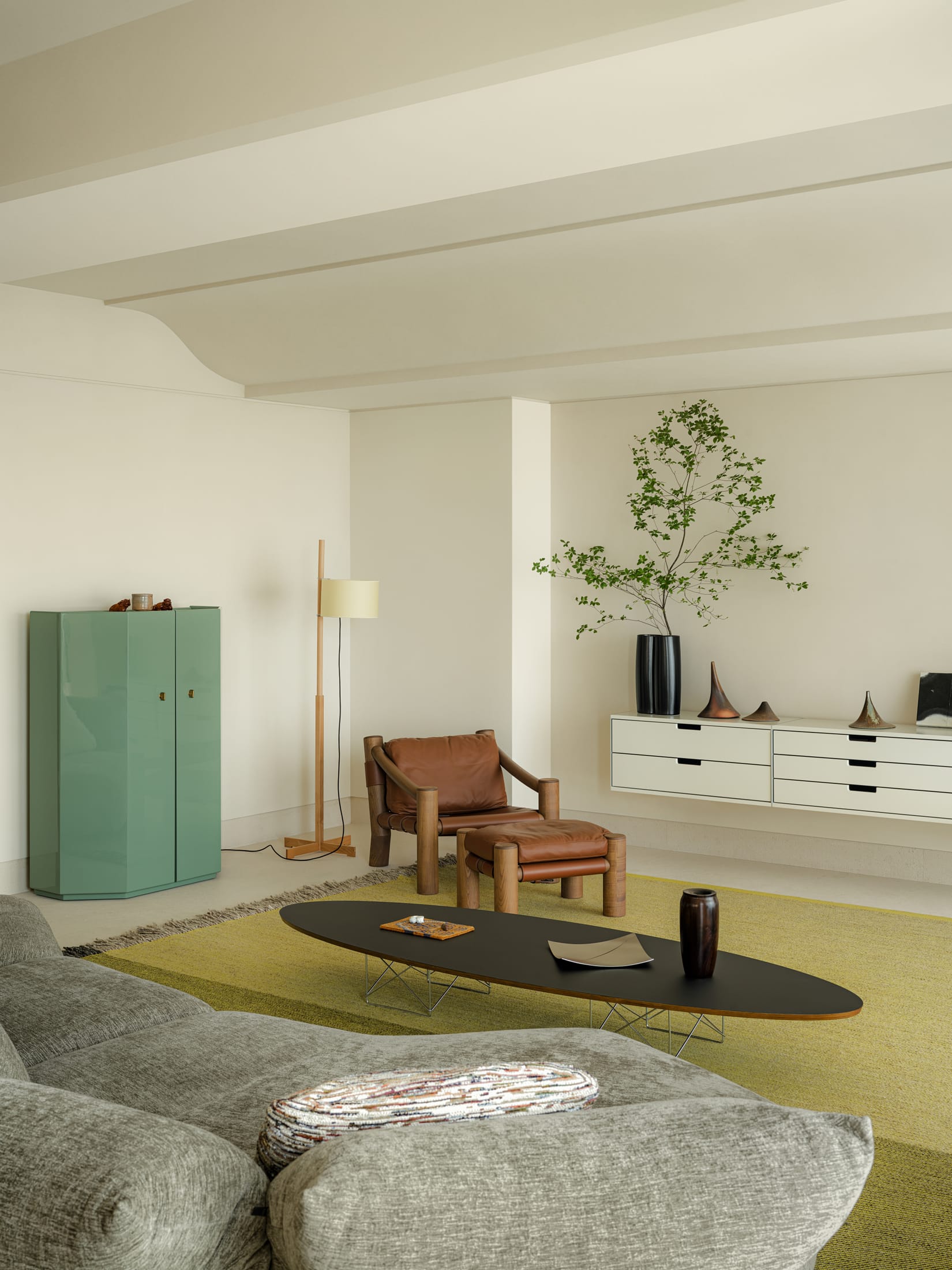 The Inner Garden(宁波空中花园公寓)丨中国宁波丨OUTIN Design及其SìBān Studio团队-3