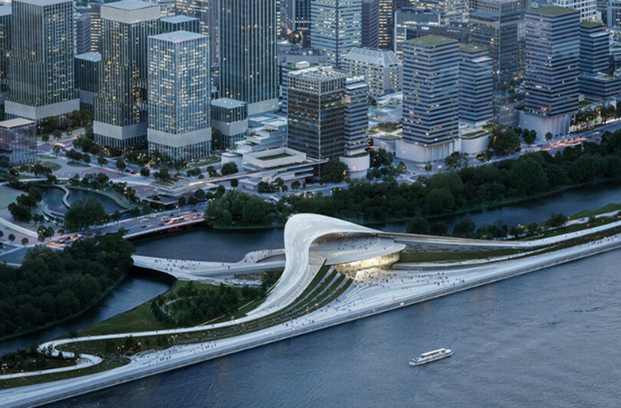 杭州钱塘湾美术馆丨中国杭州丨斯诺赫塔建筑事务所(Snøhetta)-9