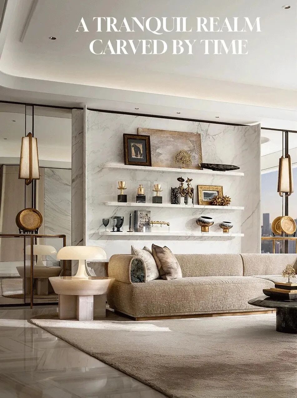 紫香舸230㎡顶奢塔尖样板间-15