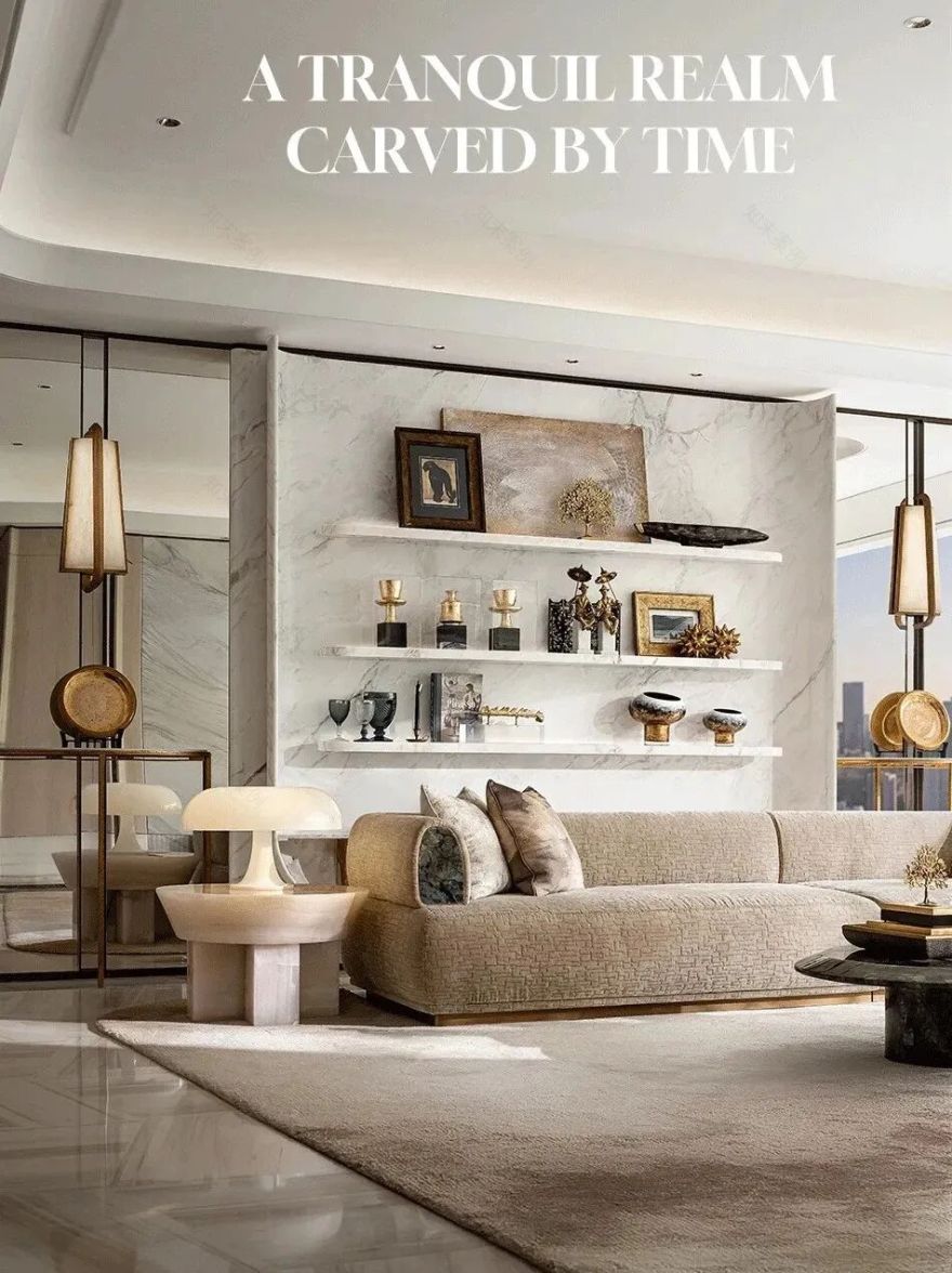 紫香舸230㎡顶奢塔尖样板间-15