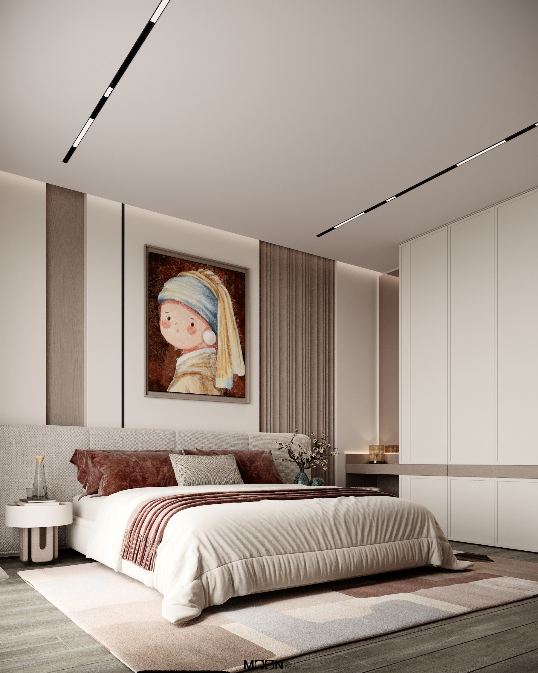 女孩房设计 · 15平方米丨阿联酋迪拜丨Moon Studio-6