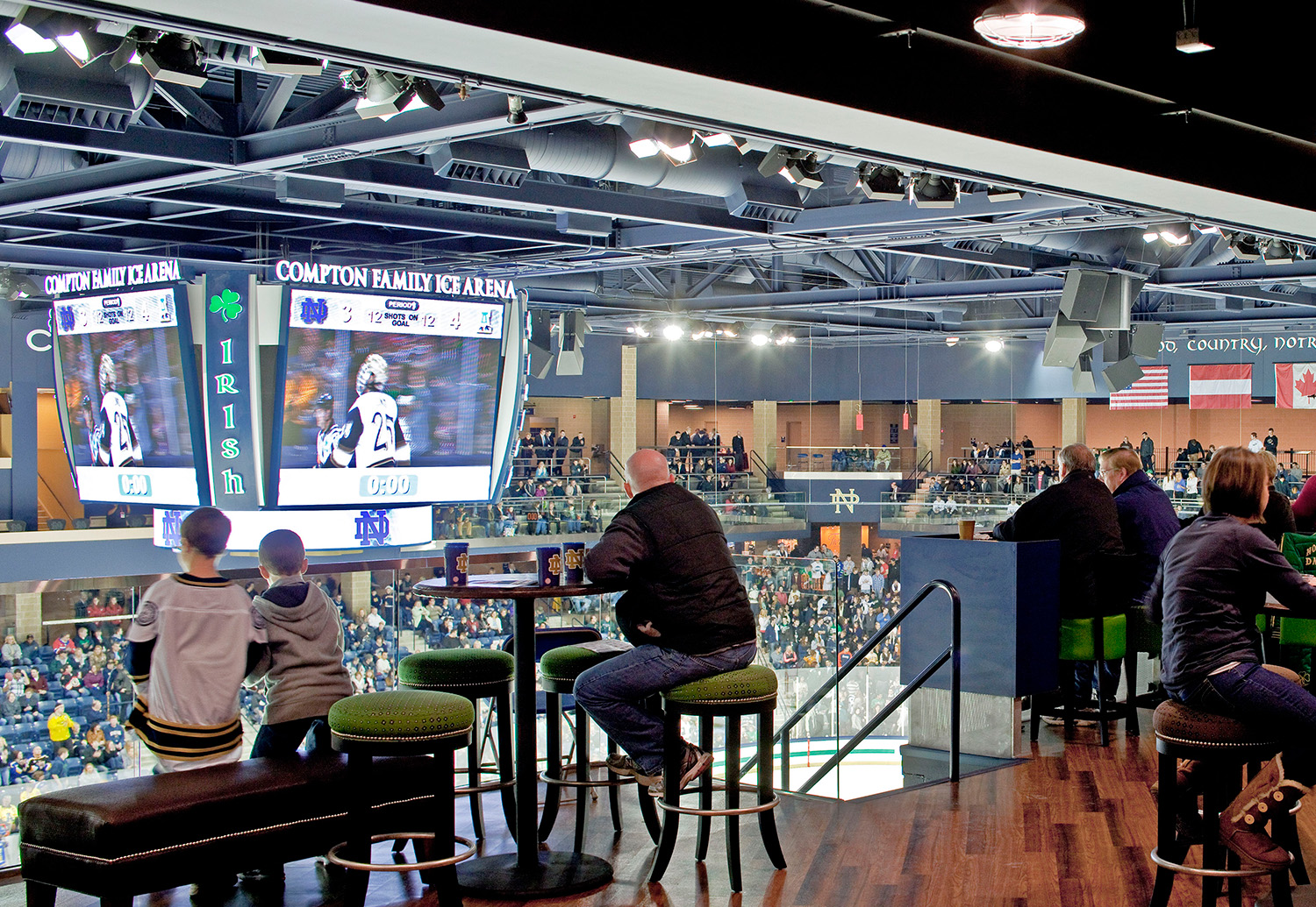University of Notre Dame Compton Family Ice Arena | ROSSETTI-14