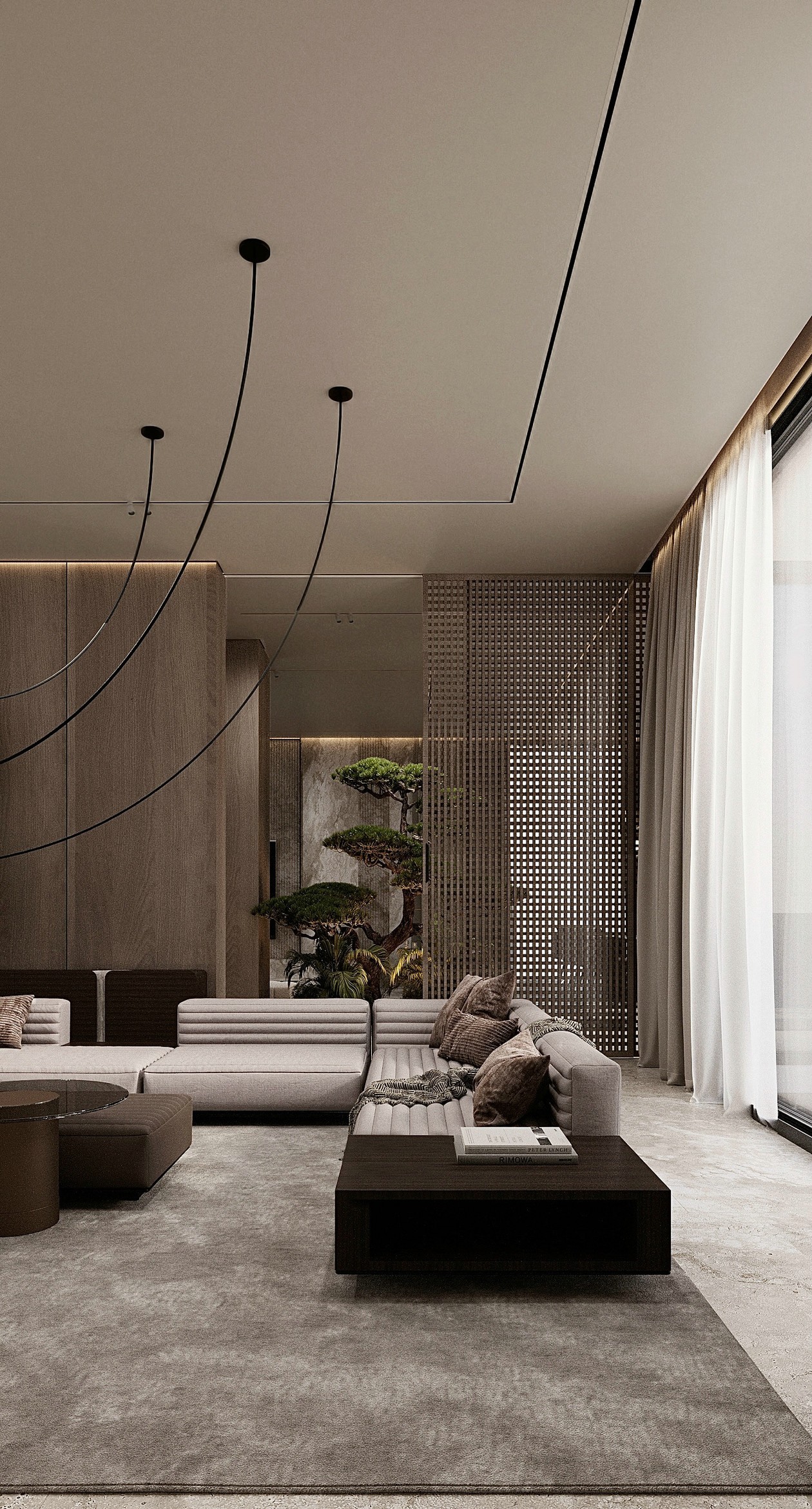 灰色系别墅设计 高级精致范儿！-5