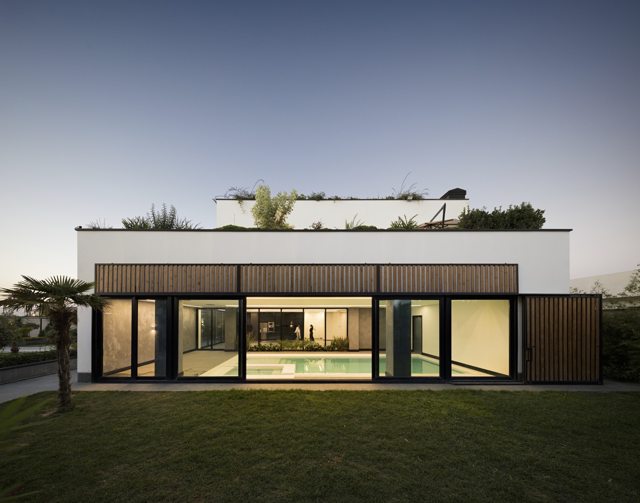 Tehran 市区双层绿色别墅设计-25