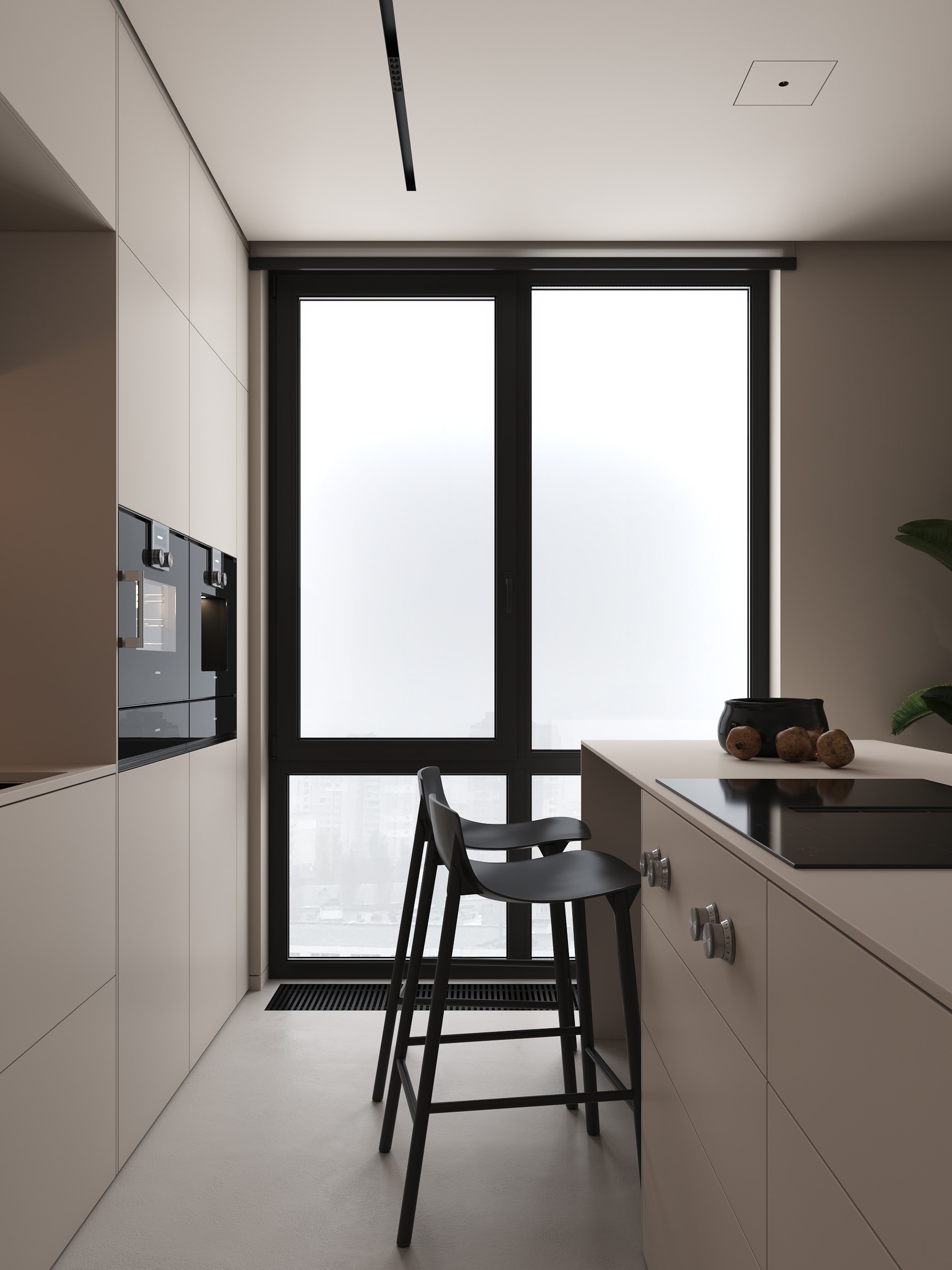 灰白色居住空间 简洁细腻！-9