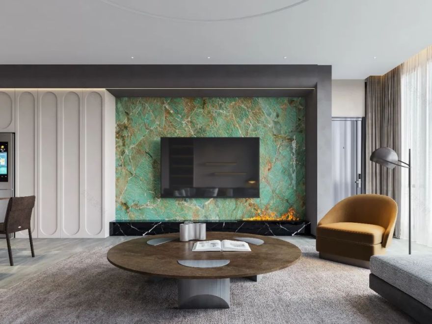 张楠楠·180平平层作品 现代极简-25