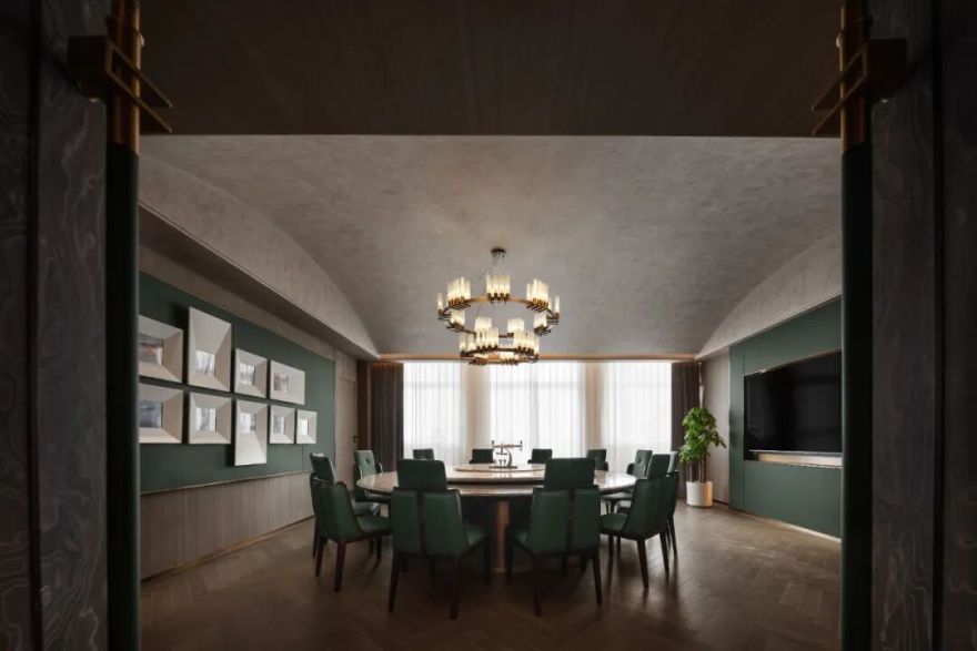 JDKJDesign|北京·軍中綠花酒店:科技象徵美學與軍旅情懷的交融-54