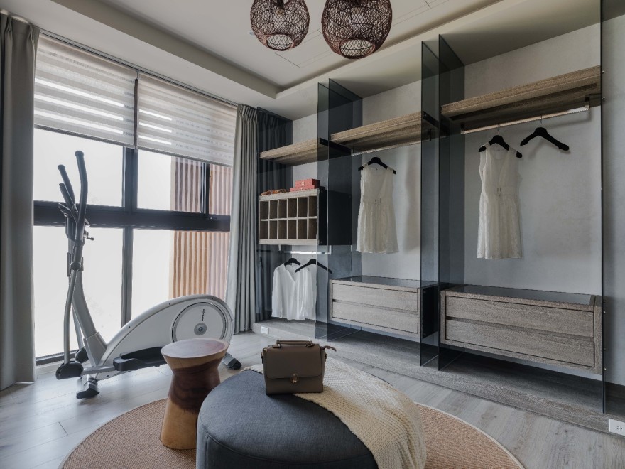 海暮色——现代风住宅 同育空间设计-29