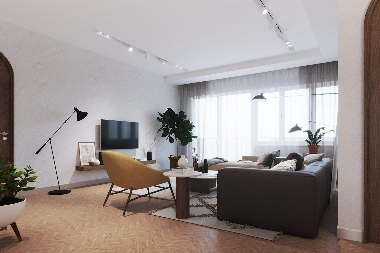 Scandinavian Home Part I - Living Room-3