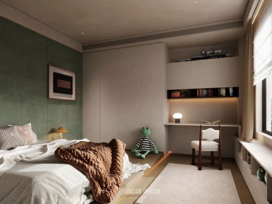 温瓯江峯汇私邸 · 现代与复古的完美融合丨中国温州丨朗石设计-39