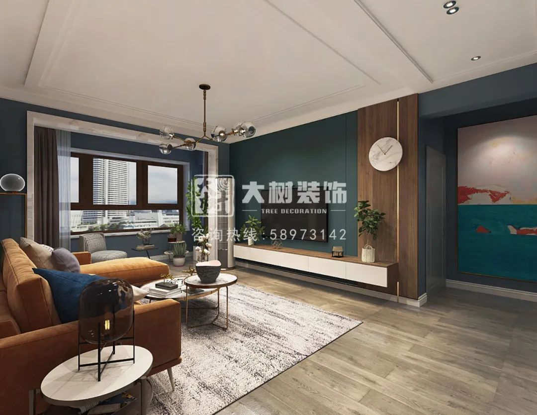 爱达壹号 | 77㎡北欧风格,简约生活之美-17