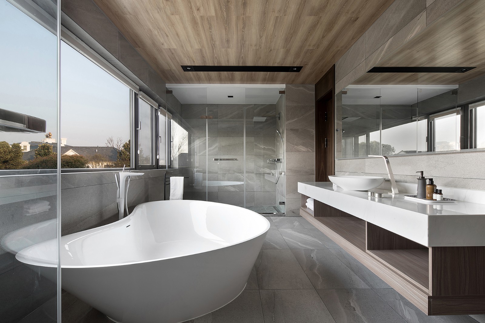 充满简雅双层的私墅-50