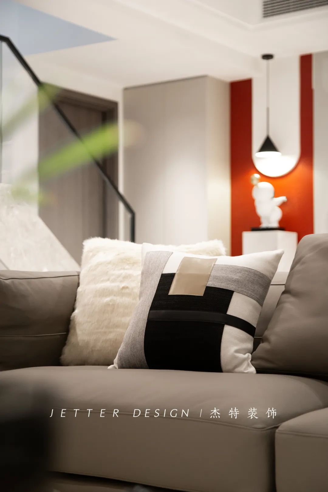 碧桂园·漓江公馆现代简约复式设计丨杰特装饰-24