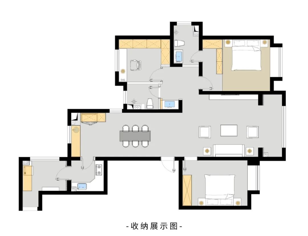 巧成诗篇 · 西安万达天樾现代原木风家居设计丨中国西安丨西安异构设计-22