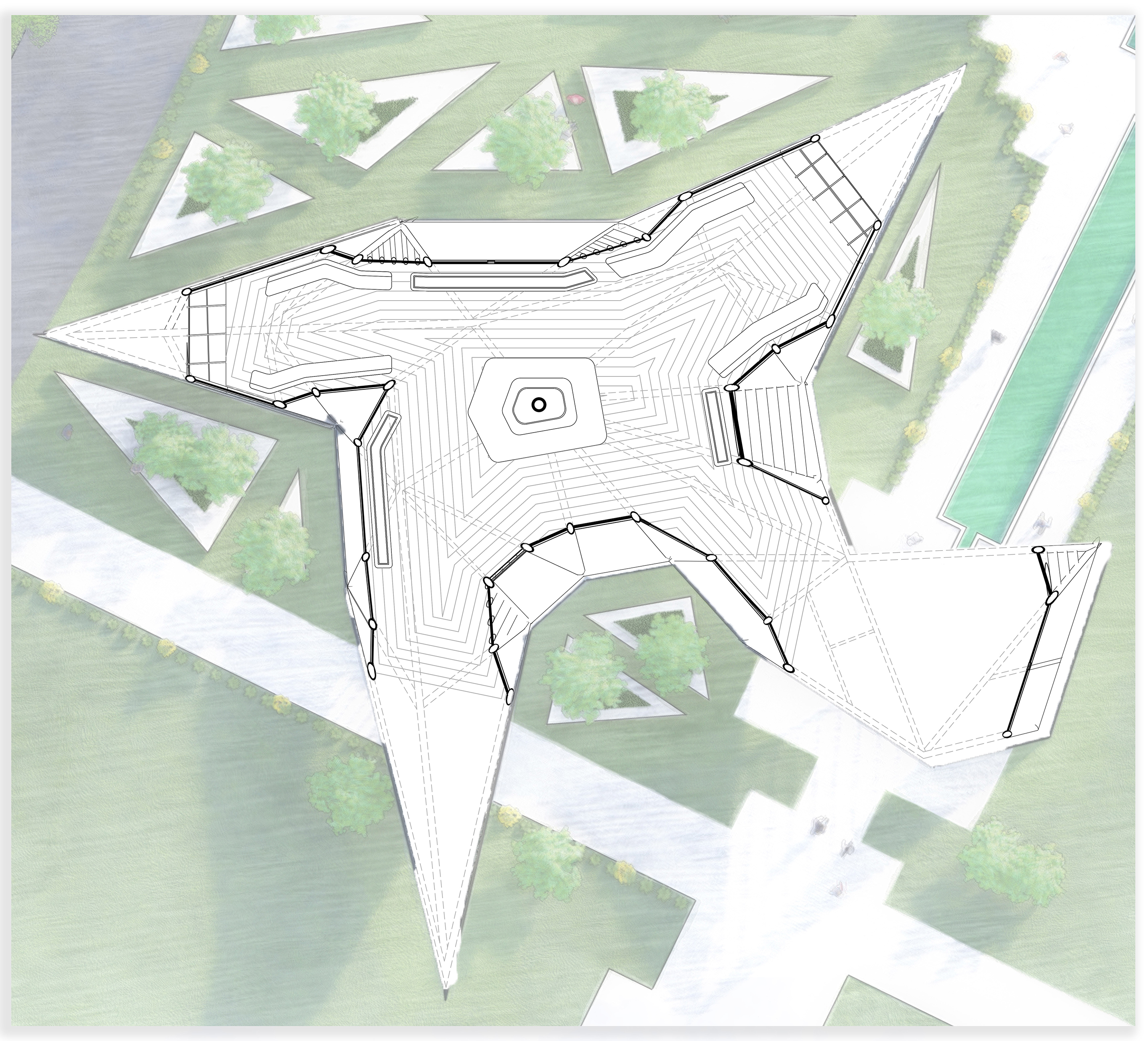 透视亭丨埃及开罗丨开罗大学工程学院建筑系-17