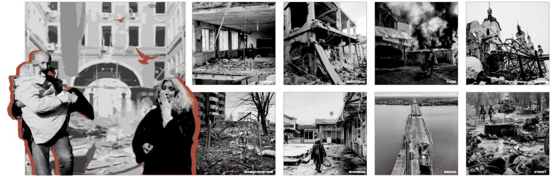 大四毕设将“一次性”建筑转化为可持续绿色社区！三类标准模块+木结构材料见证废墟建筑的再生，重建“温暖的临时家园”！-30