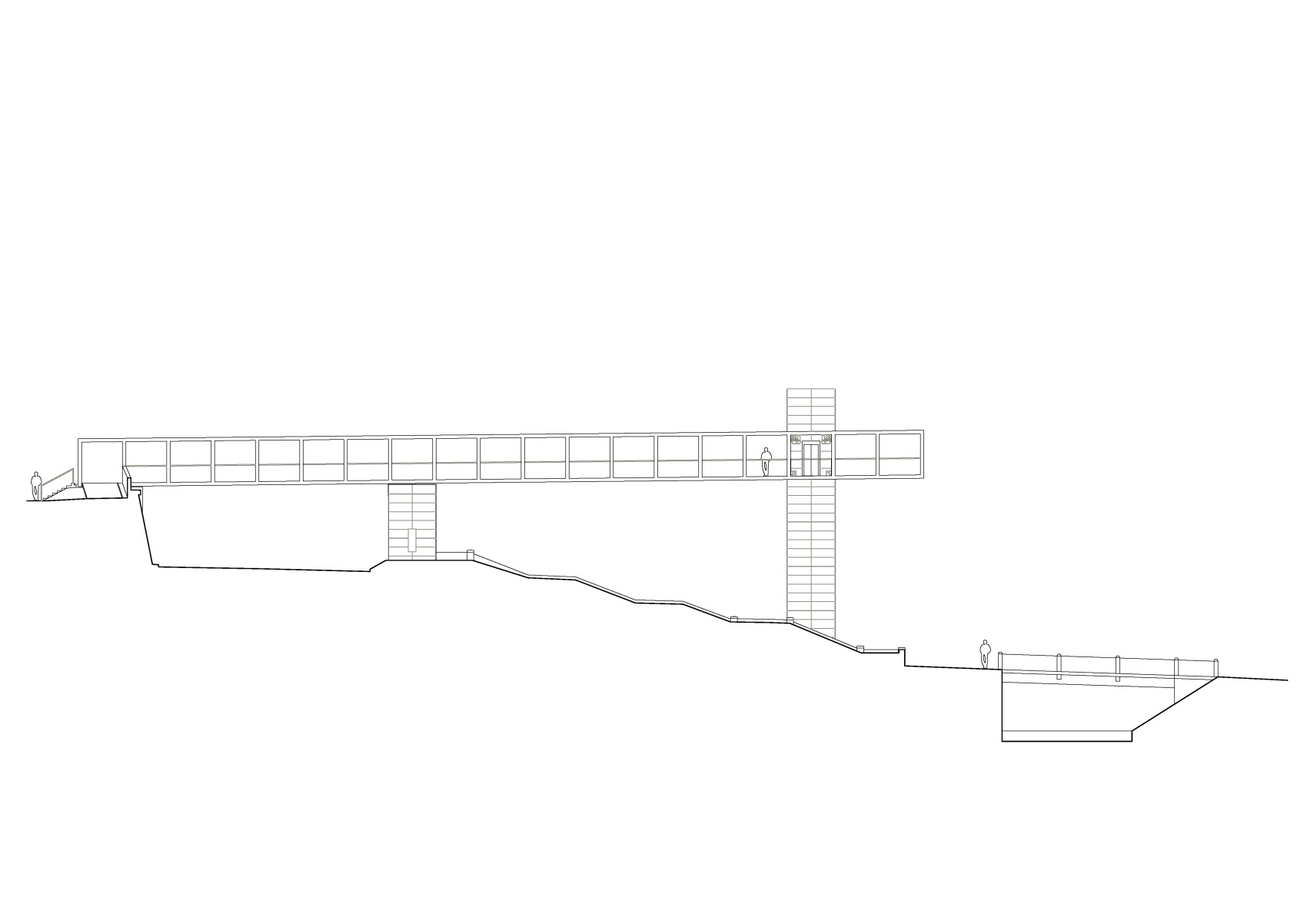 捷克Litomyšl现代主义人行天桥丨EHL & KOUMAR ARCHITEKTI（Lukáš Ehl等）-15