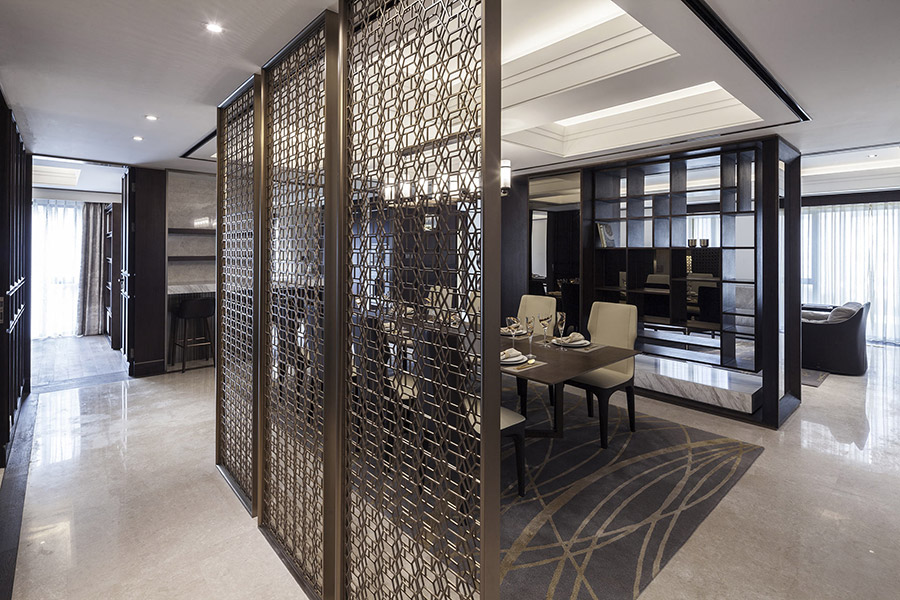 上海绿城静安公馆现代住宅样板间 -0