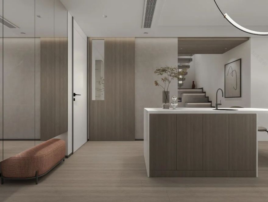 沉默如火 · 末那识的简约现代住宅设计丨中国天津-21