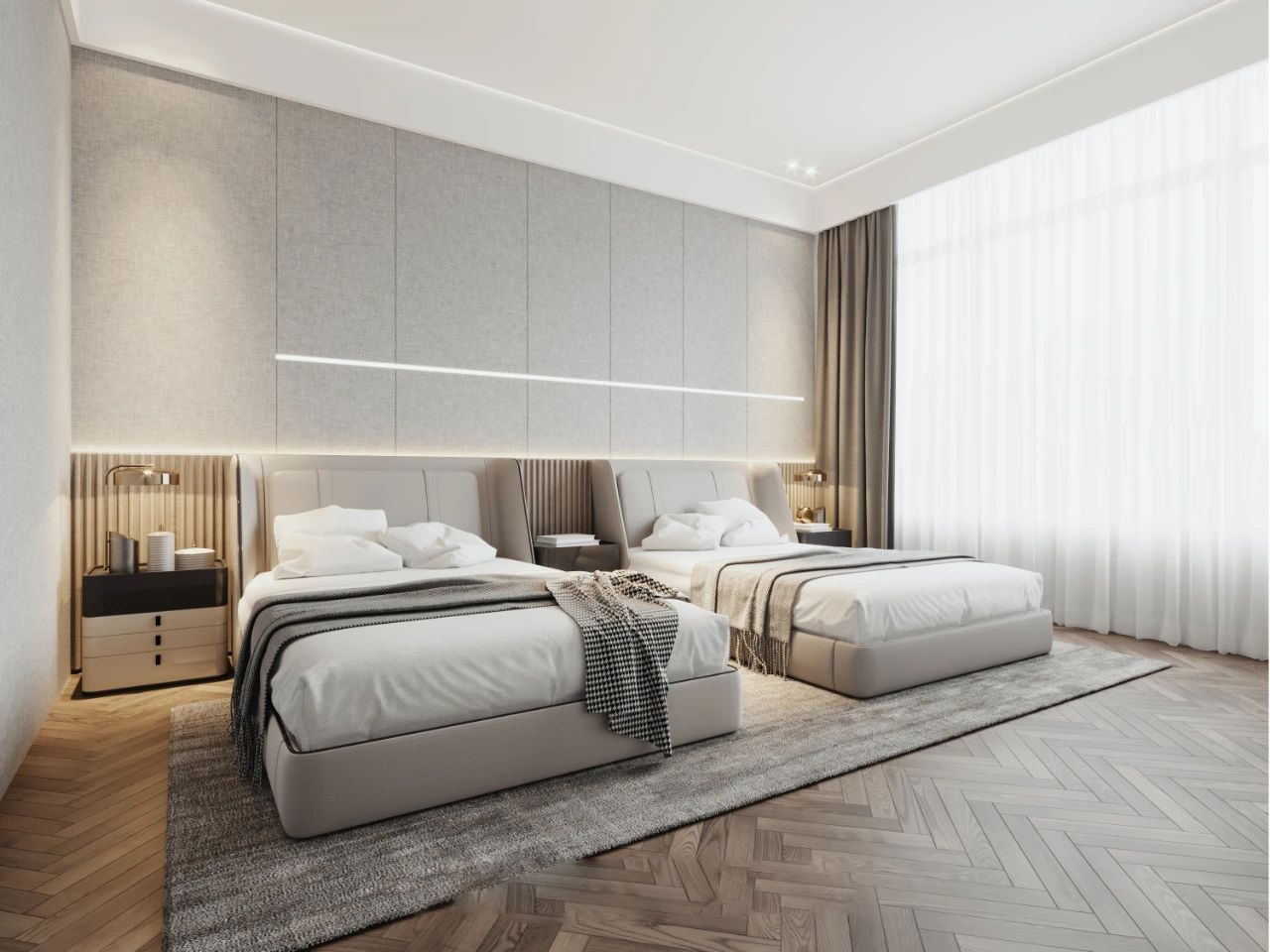 400m²全案托管大平层丨常州和尊设计-40