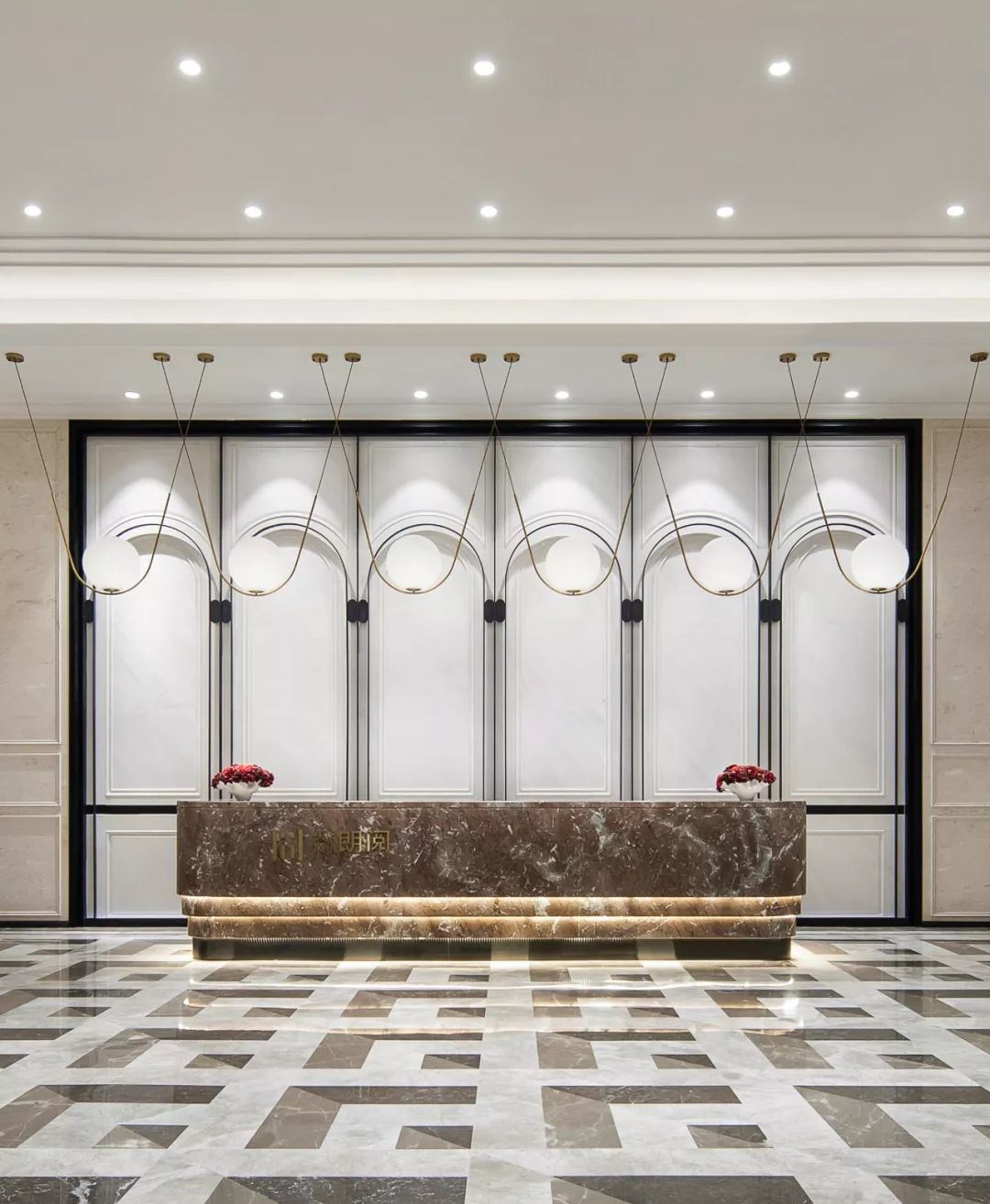 贵阳东原·朗阅售楼处 | 英伦风与现代摩登的完美融合-7