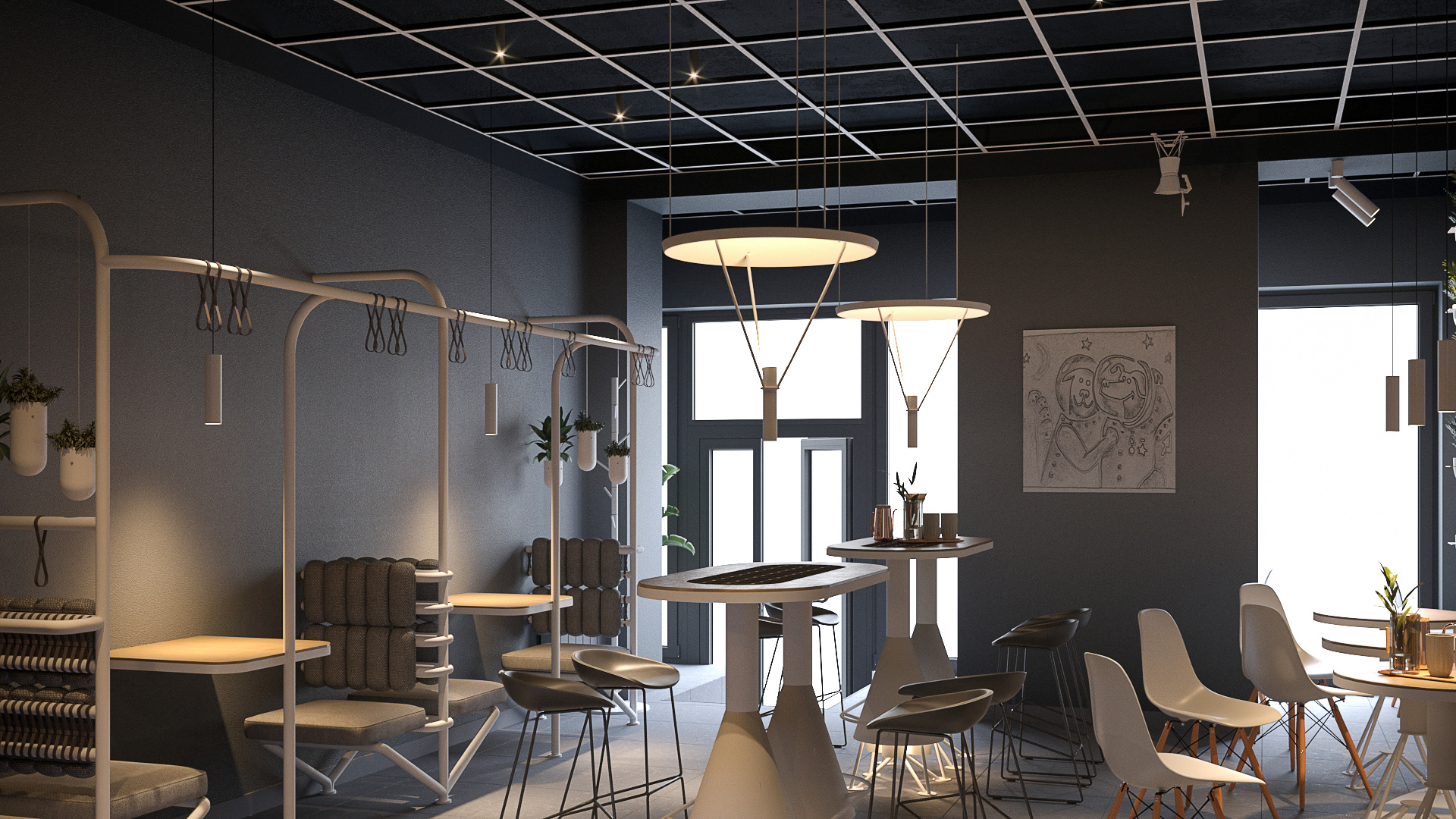 别尔卡和斯特列尔卡咖啡吧-8