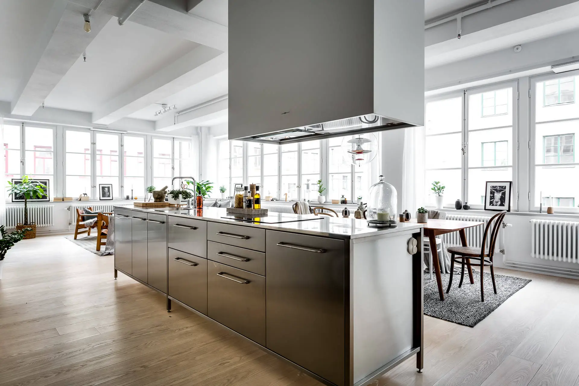 工业风 loft 公寓，尽享城市风光-1