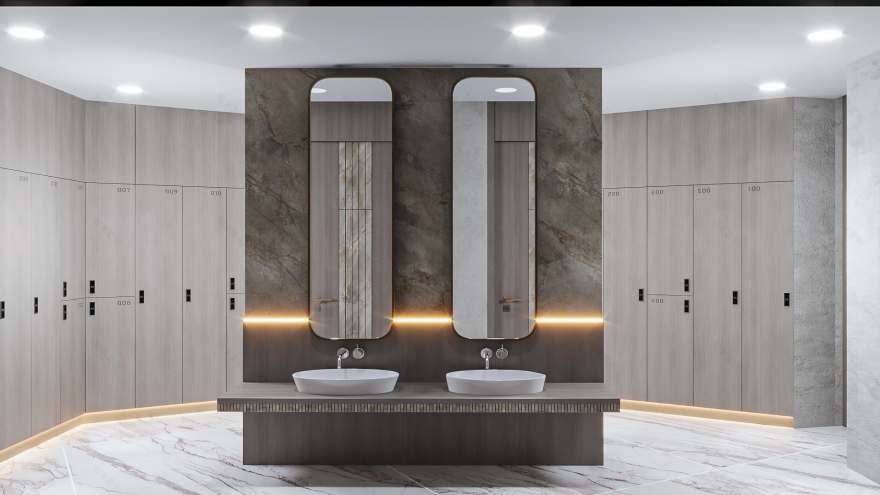 Modern Spa Treatment Room | Minimal Organic Interior-6