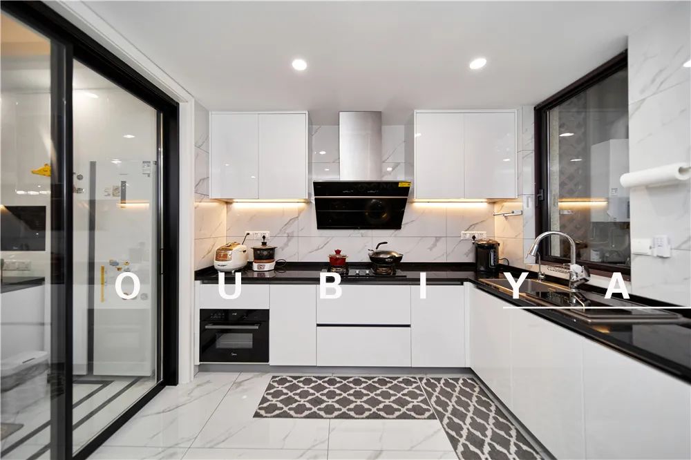 现代轻奢四居室家居设计丨中国上海丨欧碧雅空间设计-33