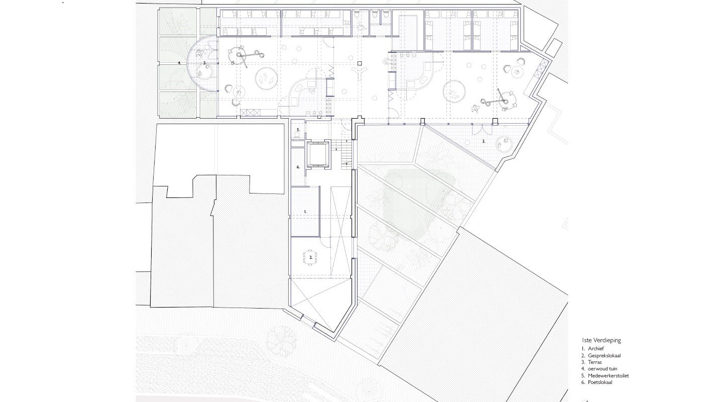 将旧车库改造为明亮的儿童日托中心丨比利时-21