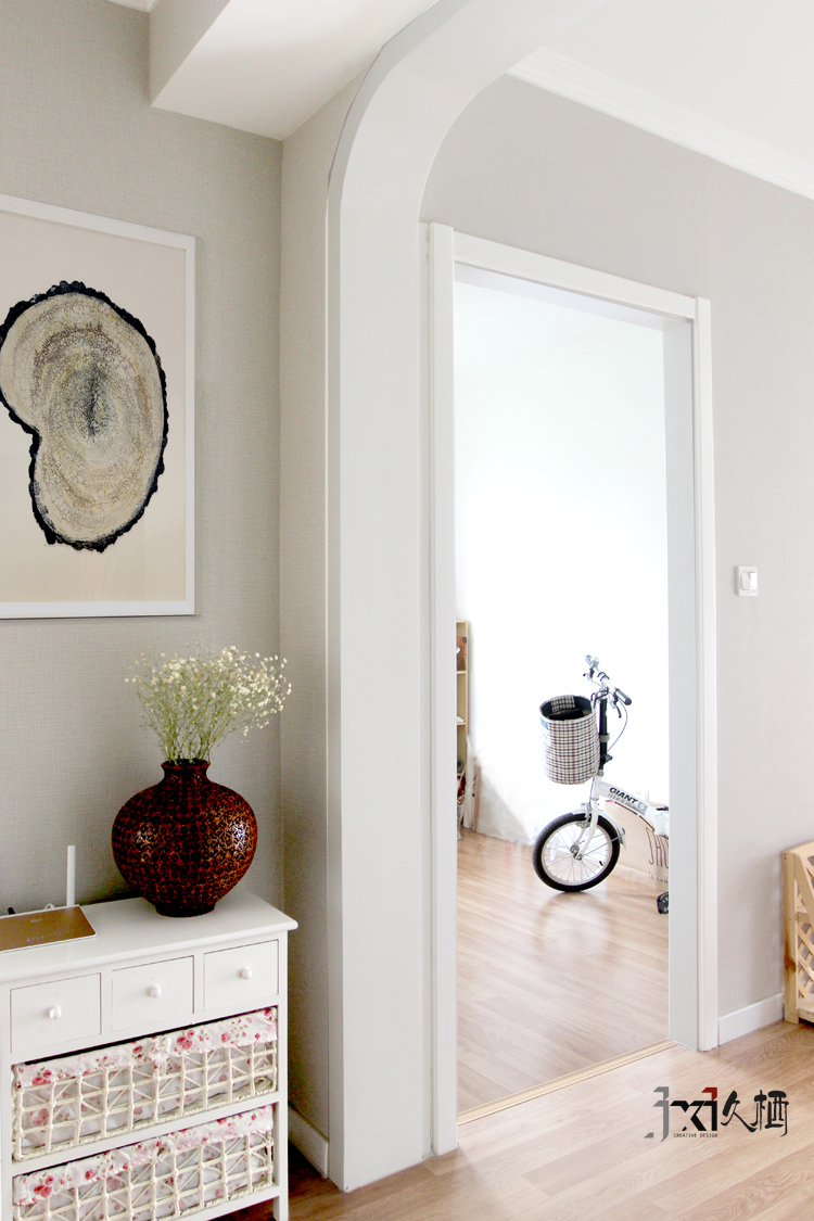 北京阎村乐活城 80 平现代美式家居,自由不羁的清新文艺风-9