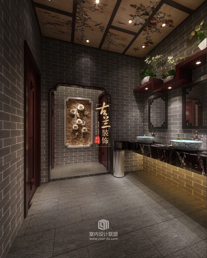 重庆火锅店装修设计——川行记火锅店中式火锅店装修设计-6