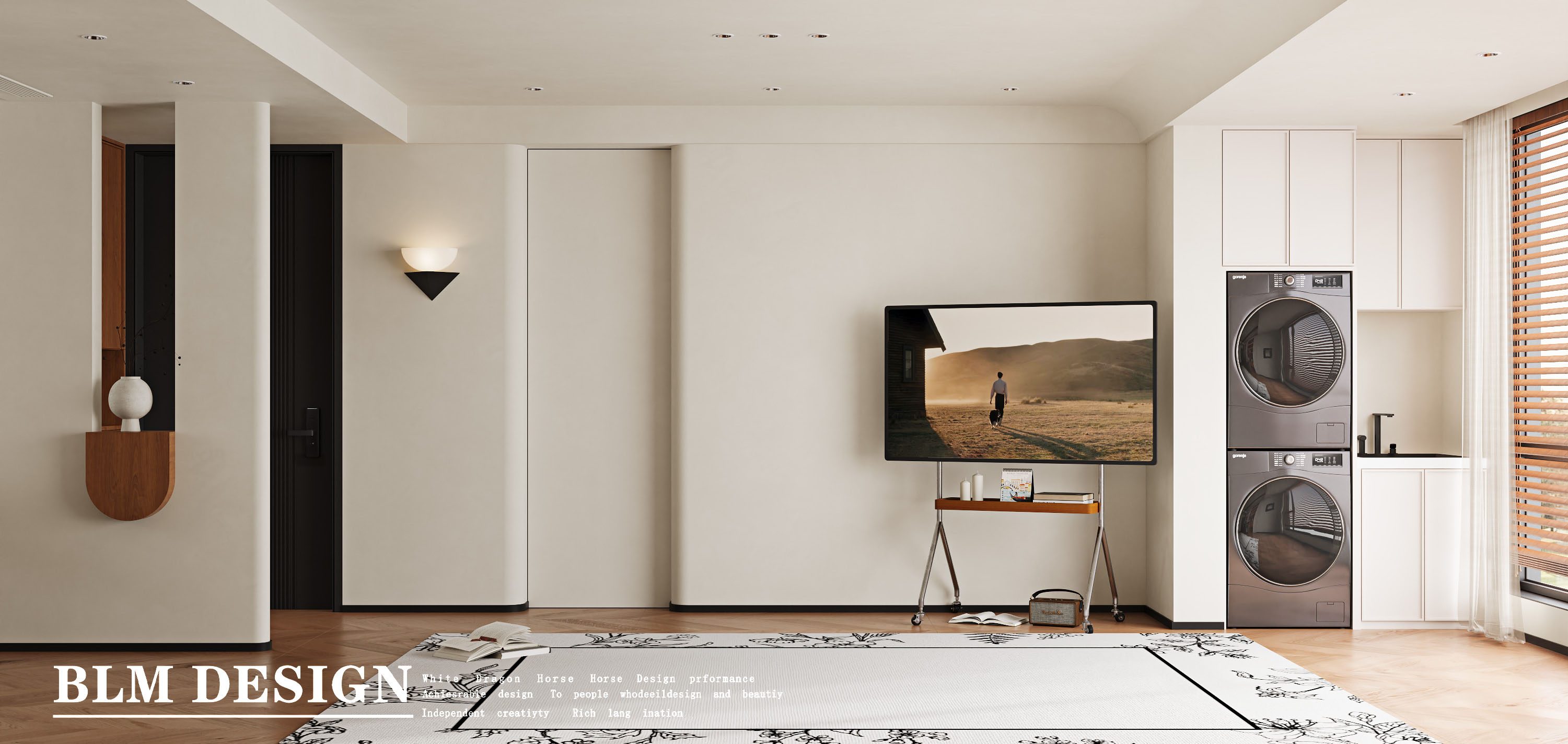 中古现代  白龙马效果图项目-12