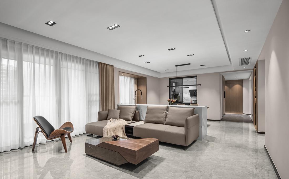 温暖简约空间设计丨六品设计-16