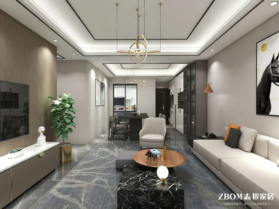 简约现代风四口之家设计丨桐梓周健雄-23