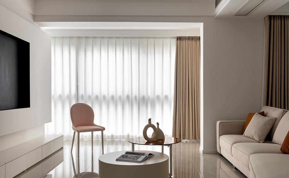 极致清新白+温馨奶咖色丨俏业家装饰-20