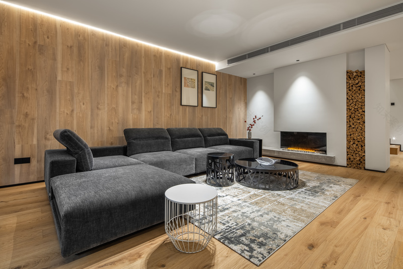 曲江南湖墅白木室内别墅-35