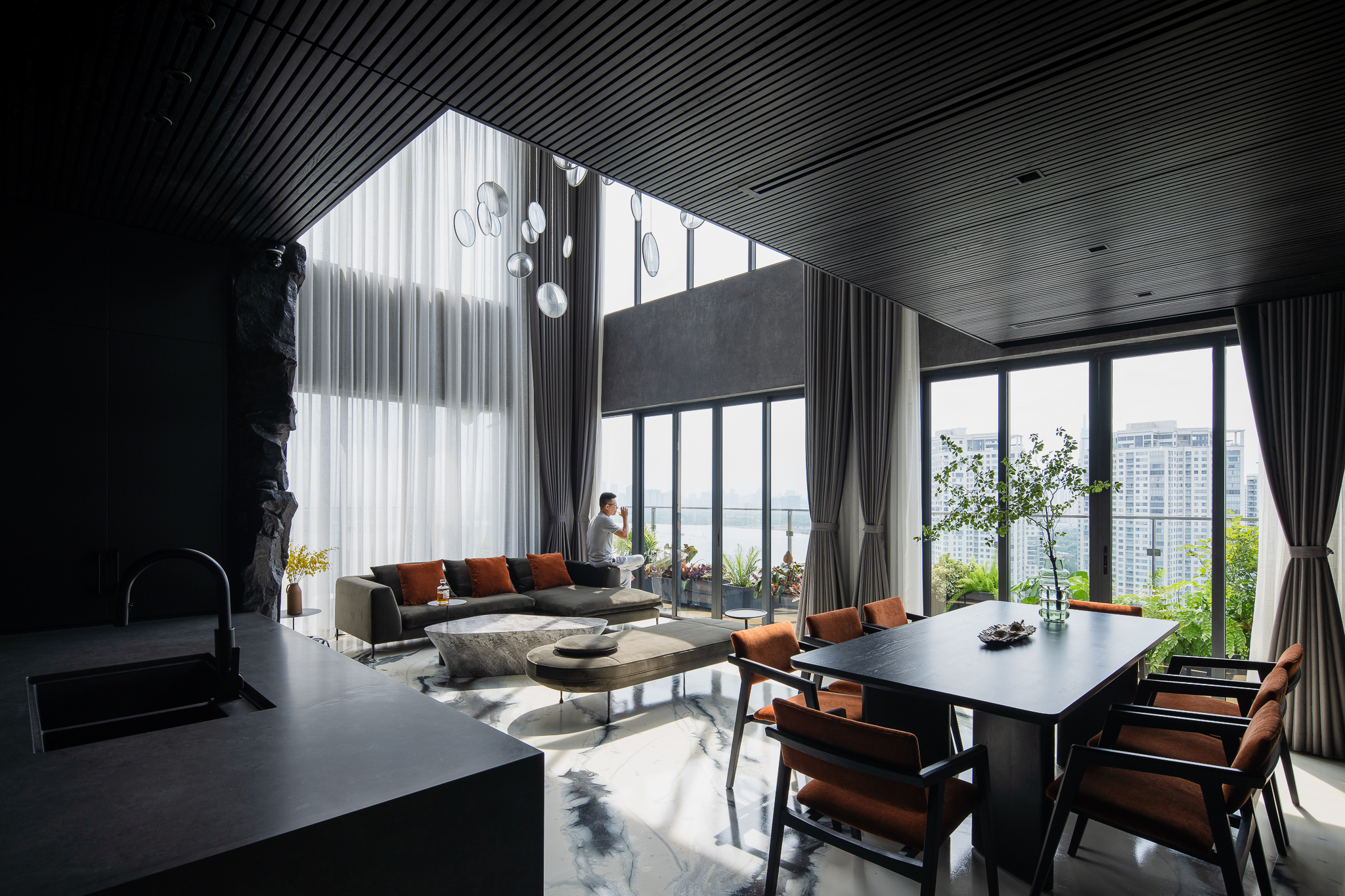 黑石顶层公寓丨越南丨APS Concept-52