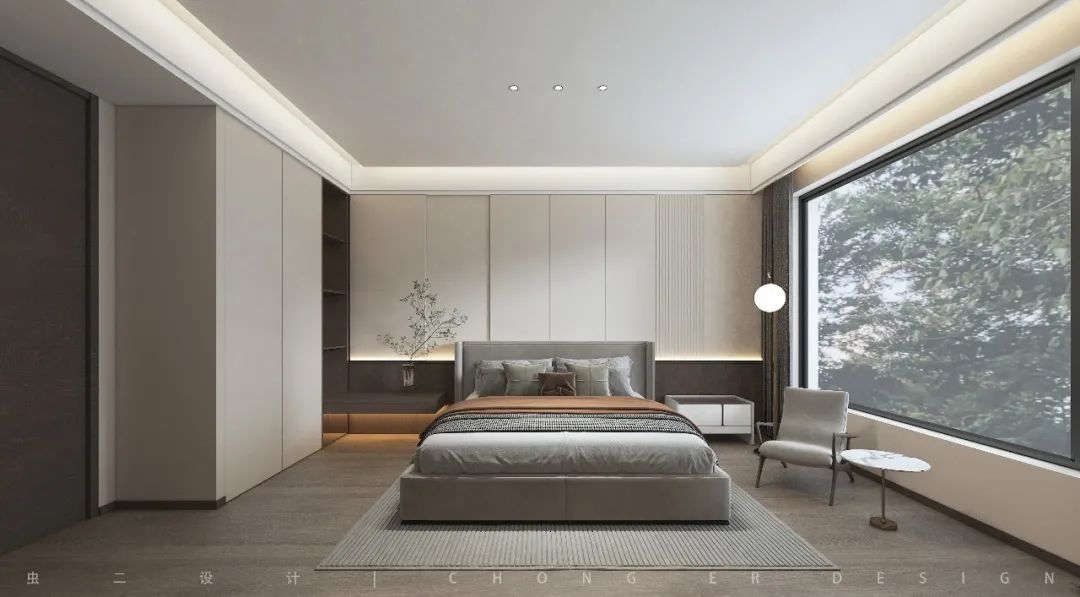 新泰铭流府邸别墅设计丨虫二设计-78