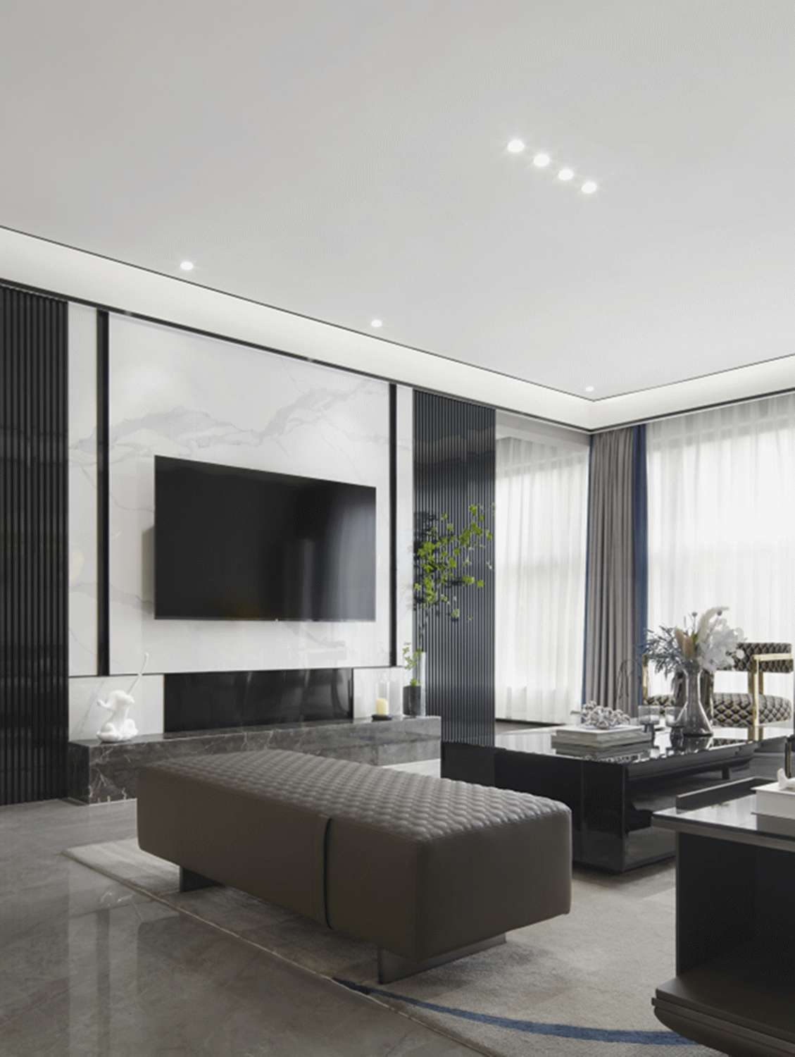 “青岛 TOP5 房企”云玺城样板房软装丨中国青岛丨深圳市伊派室内设计有限公司-9