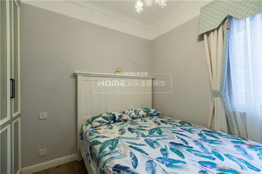 现代美式四口之家,色彩碰撞出的生活浪漫-61