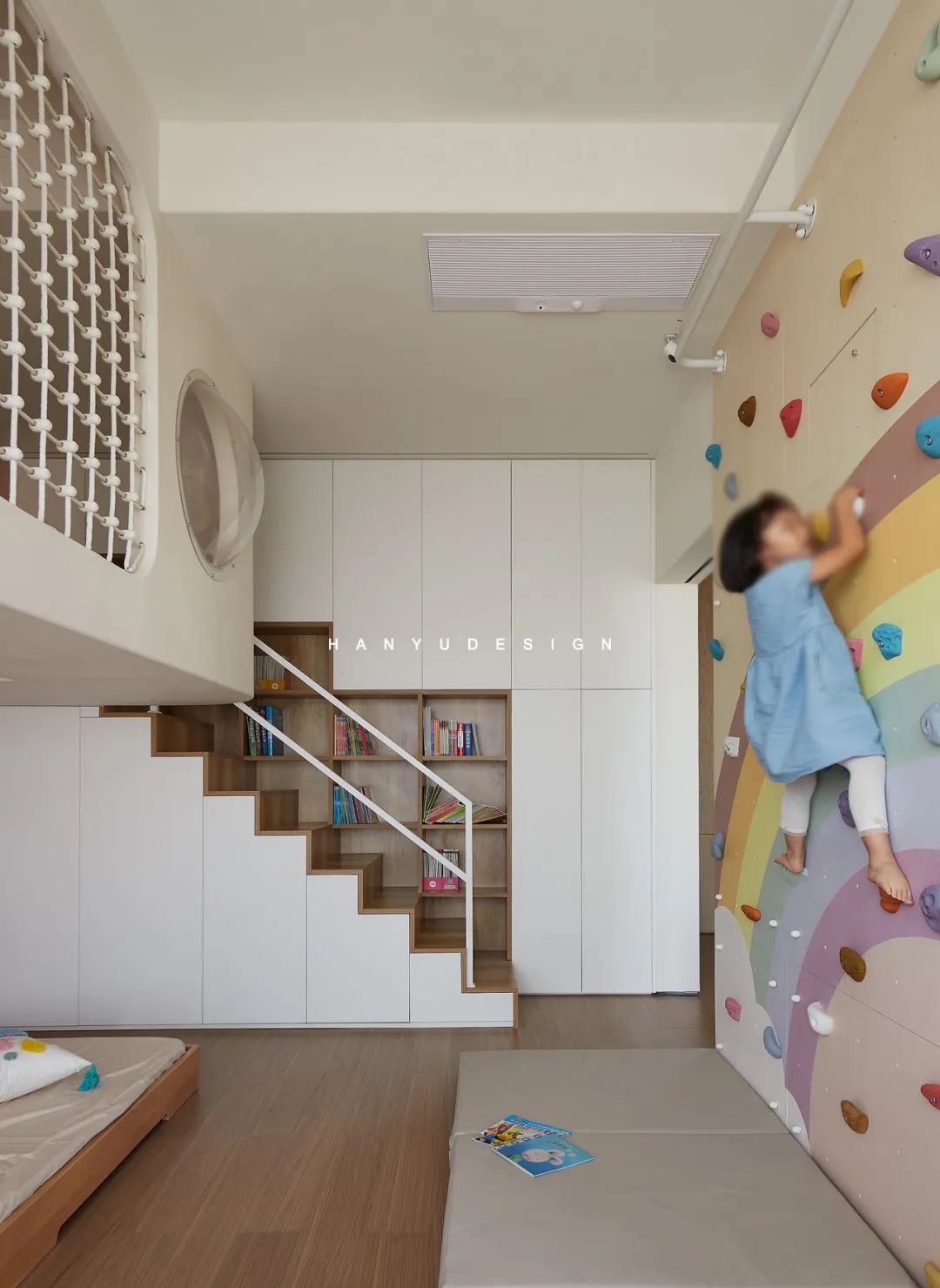 遛娃不出门?他们家藏着个儿童游乐园丨中国深圳丨深圳涵瑜室内设计-16